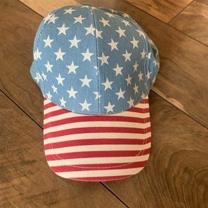 American flag hat